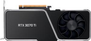 NVIDIA GeForce RTX 3070 Ti Founders Edition Graphics Card 8GB GDDR6X - Titanium and Black