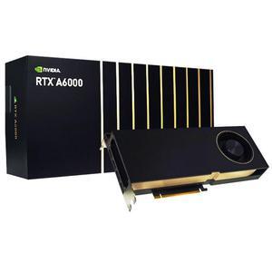 NVIDIA RTX A6000 48G Boxed Graphics Card, GDDR6 ECC Memory,  384-bit, Bandwidth 768 GB/s, DP1.4 x 4, Modeling and Rendering, Film and Video Post-Production