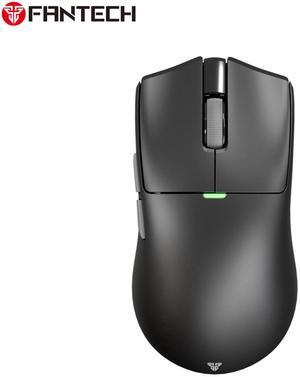 FANTECH TANTO S WG13S Black Gaming Mouse - 26000DPI, 2.4GHz Tri-mode Connectivity, 44Hours Battery Life,Supports RGBCharging Dock,Pixart 3395 Sensor, Supports 8K Polling Rate(Black)