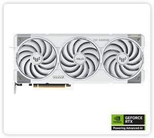 ASUS TUF Gaming white GeForce RTX 5070 Ti OC Edition 16GB GDDR7 TUF-RTX5070TI-O16G-WHITE-GAMING PCI-Express 5.0 DLSS 4.0 Graphics Card
