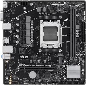 ASUS PRIME A620M-K Socket AM5 DDR5 64GB Micro ATX Motherboard, PRIME A620M-K