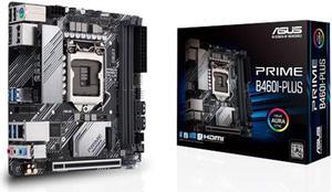 ASUS PRIME B460I-PLUS LGA 1200 Intel B460 SATA 6Gb/s ATX Inte.l Motherboard