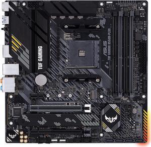 ASUS TUF GAMING B550M-PLUS AMD AM4 (3rd Gen Ryzen) Micro ATX Gaming Motherboard (PCIe 4.0, 2.5Gb LAN, BIOS FlashBack, HDMI 2.1, USB 3.2 Gen 2, Addressable Gen 2 RGB Header and AURA Sync)