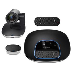 Logitech CC3500E Medium to Large Video Conferencing System Webcam, Large Meeting Room Equipment, Video Conferencing, 1080p 30fps, camera, tilt and zoom, remotely or via console control,  Black
