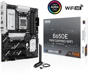 ASUS PRIME B650-PLUS WIFI AMD B650 AM5 Ryzen Desktop 9000 8000 & 7000 ATX motherboard, DDR5, PCIe 5.0 M.2, 2.5Gb LAN, WIFI 6E, HDMI, SATA 6 Gbps, USB Type-C®, BIOS FlashBack, Thunderbolt 4 Header