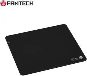FANTECH MOTION MMT455 Gaming Mouse Pad - 400x450mm XL Desk Mat, 5mm Thick with Herringbone Anti-Slip Base & Stitched Edges (Black) for Gaming/Office