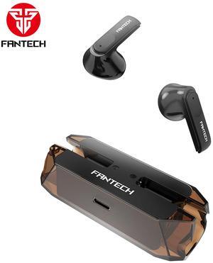 FANTECH WAVE 11V2 TW11V2 Black,Custom Tuned Driver,Touch Control,Low Latency,Imperceptible Delay,Crystal Clear calls,Any Time&Any Where,Black