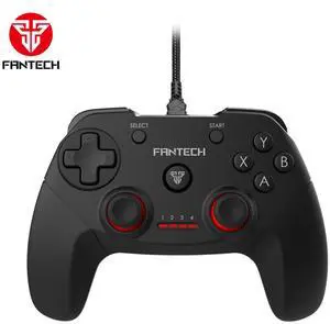 FANTECH REVOLVER GP12 Gaming Controller for PC and PS3 with Turbo Mode,Ergonomic 2.4GHZ,Black