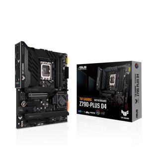ASUS TUF GAMING Z790-PLUS D4 Intel Z790 (LGA1700)ATXGaming motherboard,PCle 5.0, DDR4,four M.2 slots,Intel 2.5 GbEthernet,SATA 6Gbps,Thunderbolt 4 header,Aura Sync RGB lighting