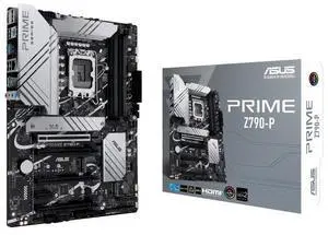 ASUS PRIME Z790-P Intel Z790 (LGA 1700) ATXmotherboard, three M.2 slots, DDR5, Realtek 2.5 Gb LAN, USB 3.2 Gen 2x2 Type-c Thunderbolt(USB4) support,Aura Sync