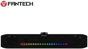 FANTECH GROOVE BAR GS303 Dual Mode Gaming Speaker,Tuned Driver,3W*2 Speakers,RGB Lighting,Dual Mode BT/USB A+3,5MM TRS,BIack