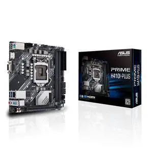 ASUS PRIME H410I-PLUS Intel H410 (LGA 1200) Mini-ITX motherboard, M.2, DDR4 2666MHz, HDMI,D-SUB, USB 3.2 Gen 1 ports, SATA 6 Gbps, COM header