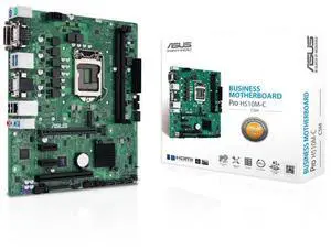 ASUS Pro H510M-C/CSM Intel® H510 (LGA 1200) Micro-ATX motherboard, M.2, DP, HDMI, DVI, D-sub, USB 3.2 Gen 1 ports, SATA 6Gb/s, COM header
