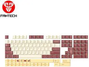FANTECH Keycap Set Cherry Profile-Pet Double Shot,Dual-Shot Pbt Keycaps,Royal Prince