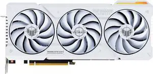 ASUS TUF Gaming NVIDIA GeForce RTX 4070 Ti OC White Edition Gaming Graphics Card (PCIe 4.0, 12GB GDDR6X, HDMI 2.1a, DisplayPort 1.4a) TUF-RTX4070TI-12G-WHITE-GAMING