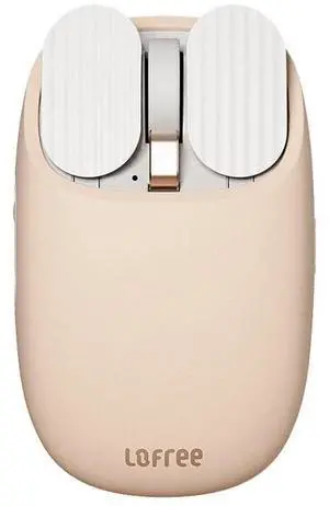LOFREE MAUS Chips Bluetooth Wireless Mouse - Bluetooth 5.0, Multi-system compatible (MacBook/iMac/Windows PC), Ergonomic design, Silent clicking, 3200 DPI, Rechargeable, Plug & Play