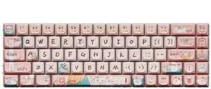 LOFREE Keycap Adaptor for Small Warp 68-Key Wireless Mechanical Keyboard - Multi-themed design, oil-resistant PBT material, retro/vintage/modern style, compatible with Cherry MX Switch DIY