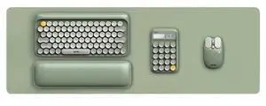 LOFREE Banxia 5-Piece Wireless Keyboard & Mouse Set - DOT Dot Maus Potato Chip Mouse, DIGIT Candy Keycap Keyboard, Palmer Wrist Rest, Reversible Mat, Multi-System Compatible