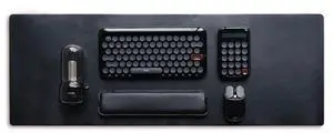 LOFREE Mojin 6-Piece Wireless Mechanical Keyboard & Mouse Set - Dot Maus Potato Chip Mouse, Candly Lamp, Digit Candy Keycaps, Palmer Wrist Rest, Reversible Mat, Multi-System Compatible