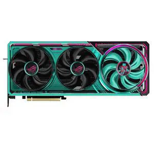 ASUS ROG-ASTRAL MIKU-C GeForce RTX 5080 16GB GDDR7 OC Edition ROG-ASTRAL-RTX5080-O16G-MIKU-C PCI-Express 5.0 DLSS 4.0 Graphics Card