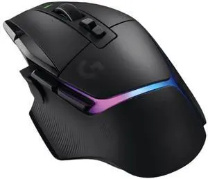 Logitech G502 X PLUS LIGHTSPEED Wireless RGB Gaming Mouse - Optical mouse with LIGHTFORCE hybrid switches, LIGHTSYNC RGB, HERO 25K gaming sensor, compatible with PC - macOS/Windows - Black