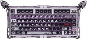 GravaStar V75 Magnetic Switch Gaming Keyboard , Full Aluminum Frame, Wired Single-Mode, RGB Backlit, 8K Polling Rate,Iron Purple GravaStar V75 Magnetic Switch Gaming Keyboard , Full Aluminum Frame, Wired Single-Mode, RGB Backlit, 8K Polling Rate,Iron Purple