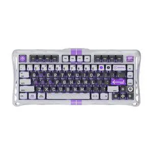 GravaStar V75 Magnetic Switch Gaming Keyboard | Full Aluminum Frame, Wired Single-Mode, RGB Backlit, 8K Polling Rate,Mecha Gray GravaStar V75 Magnetic Switch Gaming Keyboard | Full Aluminum Frame, Wired Single-Mode, RGB Backlit, 8K Polling Rate,Mecha Gray