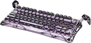 GravaStar Mercury V75 Pro Iron Purple 75% Wired Hall Effect Magnetic Gaming Keyboard, 8000Hz, 0.005mm Rapid Trigger, Hot Swappable, Hollow Aluminum Frame, RGB for FPS Esports GravaStar Mercury V75 Pro Iron Purple 75% Wired Hall Effect Magnetic Gaming Keyboard, 8000Hz, 0.005mm Rapid Trigger, Hot Swappable, Hollow Aluminum Frame, RGB for FPS Esports