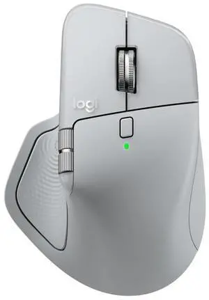 Logitech MX Master 4 Wireless Bluetooth Mouse, with Ultra-fast Scrolling, Ergo, haptic feedback, Customize vibration intensity, Pale Gray Logitech MX Master 4 Wireless Bluetooth Mouse, with Ultra-fast Scrolling, Ergo, haptic feedback, Customize vibration intensity, Pale Gray