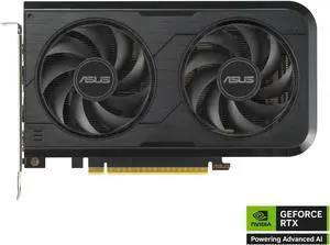 ASUS Dual GeForce RTX 5050 8GB GDDR6 PCI Express 5.0 x8 ATX Graphics Card, DUAL-RTX5050-O8G ASUS Dual GeForce RTX 5050 8GB GDDR6 PCI Express 5.0 x8 ATX Graphics Card, DUAL-RTX5050-O8G