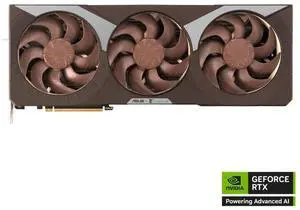 ASUS NOCTUA GeForce RTX 5080 16GB GDDR7 Edition video card , RTX5080-16G-NOCTUA, PCI-Express 5.0 DLSS 4.0 Graphics Card ASUS NOCTUA GeForce RTX 5080 16GB GDDR7 Edition video card , RTX5080-16G-NOCTUA, PCI-Express 5.0 DLSS 4.0 Graphics Card
