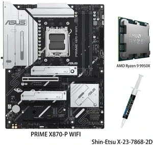 ASUS TUF GAMING X870-PLUS WIFI AM5 ATX Motherboard & AMD Ryzen 7
