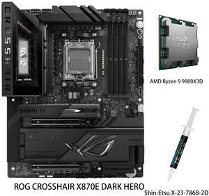 ASUS ProArt X870E-CREATOR WIFI Motherboard & AMD Ryzen 9 9950X3D