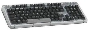 Logitech Alto Keys K98M PLUS Wireless Mechanical Keyboard-Office/Gaming-gasket construction design, translucent case, marble shaft, Supports Bluetooth/2.4 G/USB-C; compatible with Windows/macOS; black Logitech Alto Keys K98M PLUS Wireless Mechanical Keyboard-Office/Gaming-gasket construction design, translucent case, marble shaft, Supports Bluetooth/2.4 G/USB-C; compatible with Windows/macOS; black