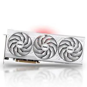 SAPPHIRE Tech PURE RX7900 GRE 16G D6 OC Gaming Graphics Card, (PCIe 4.0, 16GB GDDR6, HDMI 4K, DisplayPort 2.1a, video card, High TG Copper PCB, Digital Power Design), WHITE SAPPHIRE Tech PURE RX7900 GRE 16G D6 OC Gaming Graphics Card, (PCIe 4.0, 16GB GDDR6, HDMI 4K, DisplayPort 2.1a, video card, High TG Copper PCB, Digital Power Design), WHITE
