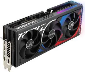 ASUS ROG Strix GeForce RTX 4080 SUPER OC Edition Gaming Graphics Card (PCIe 4.0, 16GB GDDR6X, DLSS 3, HDMI 2.1a, DisplayPort 1.4a, Vapor chamber, Aura Sync) ROG-STRIX-RTX4080S-16G-GAMING ASUS ROG Strix GeForce RTX 4080 SUPER OC Edition Gaming Graphics Card (PCIe 4.0, 16GB GDDR6X, DLSS 3, HDMI 2.1a, DisplayPort 1.4a, Vapor chamber, Aura Sync) ROG-STRIX-RTX4080S-16G-GAMING