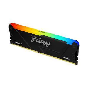 Kingston FURY Beast 16GB DDR4 RGB Single Desktop Memory, 3200MT/s PC4-25600 CL16 16-18-18 1.35V XMP 2.0 Non-ECC Unbuffered 288-pin UDIMM, for Intel & AMD Motherboard, KF432C16BB12A/16 Kingston FURY Beast 16GB DDR4 RGB Single Desktop Memory, 3200MT/s PC4-25600 CL16 16-18-18 1.35V XMP 2.0 Non-ECC Unbuffered 288-pin UDIMM, for Intel & AMD Motherboard, KF432C16BB12A/16