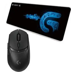 Logitech G309 Wireless Gaming Mouse + DESK MAT F005-3 black blue Fine Surface Mouse Pad Combo, Dual-Mode Connectivity, Lightweight, HERO 25K Sensor 25600DPI, 80cm*30cm Low Friction, Long Thickened Logitech G309 Wireless Gaming Mouse + DESK MAT F005-3 black blue Fine Surface Mouse Pad Combo, Dual-Mode Connectivity, Lightweight, HERO 25K Sensor 25600DPI, 80cm*30cm Low Friction, Long Thickened