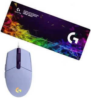 Logitech (G) G102 2nd Generation Purple Gaming Wired Mouse + F005-16 70cm Gaming Mouse Pad Combo, RGB Light Effect, 8000DPI Gaming Grade Sensor, Non-Slip Large Desk Mat Logitech (G) G102 2nd Generation Purple Gaming Wired Mouse + F005-16 70cm Gaming Mouse Pad Combo, RGB Light Effect, 8000DPI Gaming Grade Sensor, Non-Slip Large Desk Mat