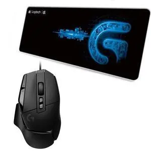 Logitech G502 X Wired Gaming Mouse + F0053 blackblue Large Fine Surface Mouse Pad Combo, LIGHTFORCE Hybrid Switches, HERO 25K Sensor, Thickened, NonSlip Rubber Backing, Low Friction, 31.5*12*0.2in, Logitech G502 X Wired Gaming Mouse + F0053 blackblue Large Fine Surface Mouse Pad Combo, LIGHTFORCE Hybrid Switches, HERO 25K Sensor, Thickened, NonSlip Rubber Backing, Low Friction, 31.5*12*0.2in,