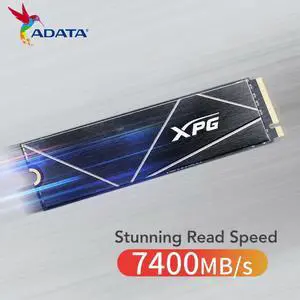 ADATA XPG S70BLADE 1TB PCIe4.0 NVMe M.2 2280 Internal SSD, 7400MB/s Read, 6800MB/s Write, 1GB DRAM Cache, TLC NAND, PS5 Compatible ADATA XPG S70BLADE 1TB PCIe4.0 NVMe M.2 2280 Internal SSD, 7400MB/s Read, 6800MB/s Write, 1GB DRAM Cache, TLC NAND, PS5 Compatible