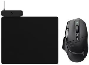 Logitech G502 X LIGHTSPEED Black Wireless Gaming Mouse + POWERPLAY 2 Black Wireless Rechargeable Mouse Pad Combo, HERO 25K Sensor, LIGHTFORCE Hybrid Switches, Low Friction Gaming Mat Logitech G502 X LIGHTSPEED Black Wireless Gaming Mouse + POWERPLAY 2 Black Wireless Rechargeable Mouse Pad Combo, HERO 25K Sensor, LIGHTFORCE Hybrid Switches, Low Friction Gaming Mat