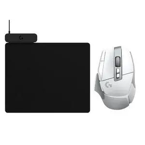 Logitech G502 X LIGHTSPEED White Wireless Gaming Mouse + POWERPLAY 2 Black Wireless Rechargeable Mouse Pad Combo, HERO 25K Sensor, LIGHTFORCE Hybrid Switches, Low Friction Gaming Mat Logitech G502 X LIGHTSPEED White Wireless Gaming Mouse + POWERPLAY 2 Black Wireless Rechargeable Mouse Pad Combo, HERO 25K Sensor, LIGHTFORCE Hybrid Switches, Low Friction Gaming Mat