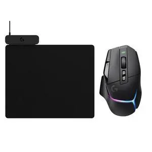 Logitech G502 X PLUS LIGHTSPEED Black Wireless RGB Gaming Mouse + POWERPLAY 2 Black Wireless Rechargeable Mouse Pad Combo, HERO 25K Sensor, LIGHTFORCE Hybrid Switches, Low Friction Gaming Mat Logitech G502 X PLUS LIGHTSPEED Black Wireless RGB Gaming Mouse + POWERPLAY 2 Black Wireless Rechargeable Mouse Pad Combo, HERO 25K Sensor, LIGHTFORCE Hybrid Switches, Low Friction Gaming Mat