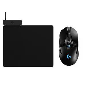 Logitech G903 HERO 25K Wireless Silent Mouse + POWERPLAY 2 Wireless Rechargeable Mouse Pad Combo, 25600DPI, 11 Buttons, Low Friction Non-Slip Rubber Backing, Black Logitech G903 HERO 25K Wireless Silent Mouse + POWERPLAY 2 Wireless Rechargeable Mouse Pad Combo, 25600DPI, 11 Buttons, Low Friction Non-Slip Rubber Backing, Black