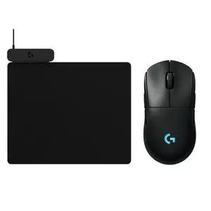 Logitech G PRO 2 LIGHTSPEED Black Lightweight RGB Wireless Gaming Mouse + POWERPLAY 2 Black Wireless Rechargeable Mouse Pad Combo, Low Latency, 44K DPI, Low Friction NonSlip Gaming Surface Logitech G PRO 2 LIGHTSPEED Black Lightweight RGB Wireless Gaming Mouse + POWERPLAY 2 Black Wireless Rechargeable Mouse Pad Combo, Low Latency, 44K DPI, Low Friction NonSlip Gaming Surface