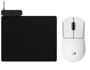 Logitech G PRO X Superlight 2c White Lightweight RGB Wireless Gaming Mouse + POWERPLAY 2 Black Wireless Rechargeable Mouse Pad Combo, Low Latency, 44K DPI, 8kHz Polling, Low Friction NonSlip Logitech G PRO X Superlight 2c White Lightweight RGB Wireless Gaming Mouse + POWERPLAY 2 Black Wireless Rechargeable Mouse Pad Combo, Low Latency, 44K DPI, 8kHz Polling, Low Friction NonSlip