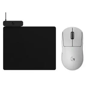 Logitech G PRO X Superlight 2 SE White Lightweight RGB Wireless Gaming Mouse + POWERPLAY 2 Black Wireless Rechargeable Mouse Pad Combo, Low Latency, 44K DPI, 888+ IPS, Low Friction NonSlip Logitech G PRO X Superlight 2 SE White Lightweight RGB Wireless Gaming Mouse + POWERPLAY 2 Black Wireless Rechargeable Mouse Pad Combo, Low Latency, 44K DPI, 888+ IPS, Low Friction NonSlip