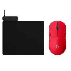Logitech G PRO X Superlight 2 SE Red Lightweight RGB Wireless Gaming Mouse + POWERPLAY 2 Black Wireless Rechargeable Mouse Pad Combo, Low Latency, 44K DPI, 888+ IPS, Low Friction NonSlip Surface Logitech G PRO X Superlight 2 SE Red Lightweight RGB Wireless Gaming Mouse + POWERPLAY 2 Black Wireless Rechargeable Mouse Pad Combo, Low Latency, 44K DPI, 888+ IPS, Low Friction NonSlip Surface