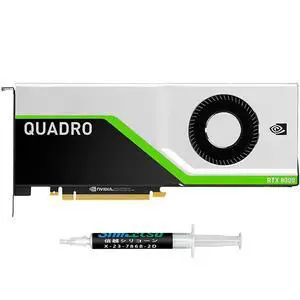 NVIDIA Quadro RTX 8000 48GB Professional Graphics Card, GDDR6 ECC Memory, 1750MHz, 384-bit, Bandwidth 672GB/s, Ray tracing, Deep learning, NVIDIA Quadro RTX 8000 48GB Video card NVIDIA Quadro RTX 8000 48GB Professional Graphics Card, GDDR6 ECC Memory, 1750MHz, 384-bit, Bandwidth 672GB/s, Ray tracing, Deep learning, NVIDIA Quadro RTX 8000 48GB Video card